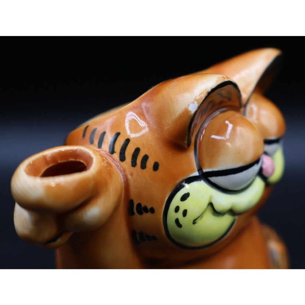 Vintage 1981 Enesco Garfield I Love Moo Juice Ceramic Creamer - Picture 5 of 9